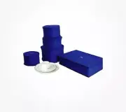 Hagerty 19771 China Storage Set of 5, Blue