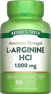 Nature's Truth L-Arginine Supplement, 50 Count
