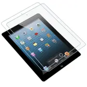 For iPad 9.7in (2012,2011), Clear 2 Pack Plastic Screen Protectors