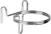Cup Holder for Shopping Cart - Portable Bottle Holder for Cart,Double Ring Design, Multifunctional Drinking Storage Stand for Coffee Mug, Cone Mug, Baby Bottles