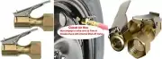 EPAuto 2 Pack Closed Flow Straight Lock-On Air Chuck with Clip, for Tire...