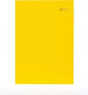 Essential A4 Day to Page 2023 Diary - Yellow