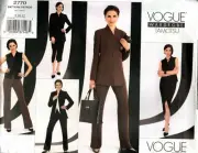 Vogue Wardrobe Sewing Pattern 2770 Tomatsu Misses Jacket Top Pants Size 8-12