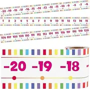 Number Line Bulletin Board Border -20 to 120 Numbers Border for Classroom Wall Classroom Decoration