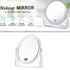 360°Rotating 5X Magnifying Mirror Table Makeup Mirror Dressing Mirror with Stand