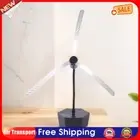Fly Fan for Tables USB Rechargeable Fly Repellent Fan for Picnic Kitchen Party A