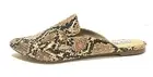 Steve Madden Flavor Mule Flat Snake Size 7.5 M Womens