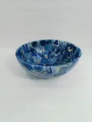 Blue Agate Stone Sink - Unique Hand Wash Basin for Bathroom & Kitchen Sink Decor