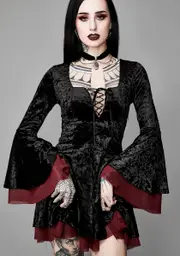 [Widow] Tempting Enchantress Velvet Dress