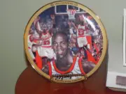 MICHAEL JORDAN PLATE ~ " 1993 CHAMPION'S " ~ 5TH ISSUE BRADFORD LTD. # 14685