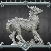 Dragon Horse | Miniature for Tabletop games like D&D and War Gaming