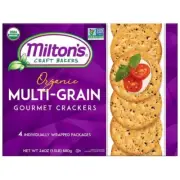 Milton's Craft Bakers Organic Multi-Grain Baked Gourmet Crackers, 24 oz, 1.5 lb