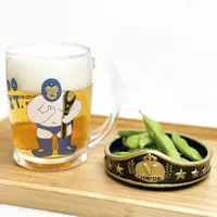 在飛比找樂天市場購物網優惠-極速出貨⚡日本摔角選手玻璃馬克杯 附杯蓋小菜碟 摔角手啤酒杯