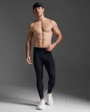 Force Compression Tights, 2XU, XLT, Black/Nero, Male