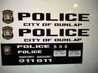 Dunlap Tennessee Police Car Decals Custom 24 scale