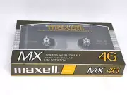 MAXELL MX 46 Blank Audio Cassette Tape (Sealed) NEW