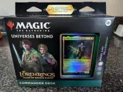 MTG - Lord Of The Rings - Food And Fellowship Commander Deck SEALED +4 Promos