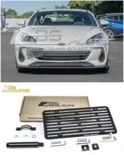 EOS Plate For 22-Up Subaru BRZ ZD8 Full Sized Front Tow Hook License Bracket (for: Subaru)