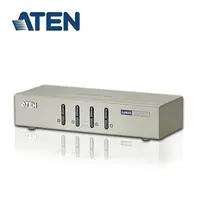 在飛比找Yahoo奇摩購物中心優惠-ATEN 4埠 USB KVM多電腦切換器 支援喇叭&麥克風