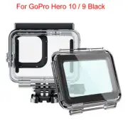 60M Waterproof Housing Case Underwater Shell+Touch Screen For Gopro Hero 10 9 H
