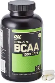 BCAA Capsules, 1g, 200 Count