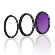 Universal Digital UV+ CPL+ FLD 3-in-1 Lens Filter For Cannon Nikon Sony Camera D