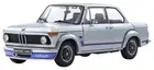 BMW 2002 Turbo year 1974 Silver 1:18 Scale Kyosho Diecast Model Car Full Detail