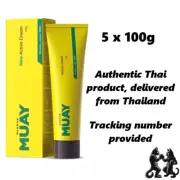 Namman Muay Thai Cream 100g (5 Tubes) | Authentic Relief | Tracked Shipping