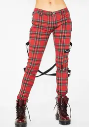 [Tripp NYC] Siren Plaid Chaos Pants