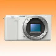 Sony ZV-E10 Mirrorless Camera With Kit Box White - Brand New