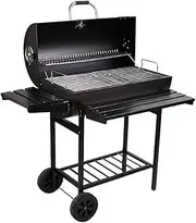 Portable Grills Barbecue Charcoal Grill, Stand-Up Propane Grill with Waterproof Grill Cover, for Outdoor Courtyard Picnic Camping Tailgating BBQ Kettle Camping BBQ