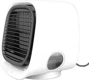 Gupcaqosjw Air Conditioner, Desk Air Conditioners, Air Conditioner Portable Cooling Fan, 3 Speed Personal Air Conditioning Desk Fan for Home Office