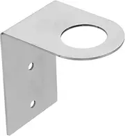 Alipis Stainless Steel Wall-Mounted Soap Dispenser Holder, No Drilling, Space-Saving Bathroom Accessory for Soap and Shampoo Bottles, Silver
