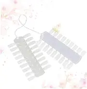 Ipetboom 2 Pcs Nail Art Practice Plate 36 Colors Double-sided Nail Polish Display Wheel