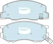 Bendix Heavy Duty Front Brake Pad Set for Toyota Spacia SR40 2.0L 3S-FE Petrol 1 (for: Toyota)