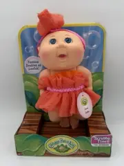 Cabbage Patch Kids Scrubby Time Tiny Newborn 10” Doll Secora Heather DOB June 14