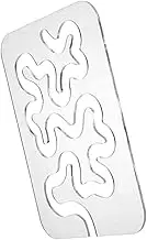 YOSADIER Quilting Stencil Acrylic Template for Easy Sewing Patchwork Durable Thick Design for Quilting and Embroidery Guidelines Tool for DIY Projects