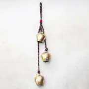 Vintage Christmas Cow Bells Rustic Harmony Brass Bells for Decoration Hot~