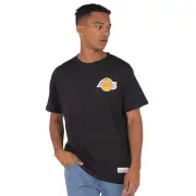 NBA Retro Repeat Short Sleeve Tee Lakers Mens
