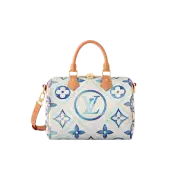 Louis Vuitton Speedy Bandouliere 25 Lagoon Blue