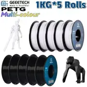 5KG 1kg/Roll Geeetech 3D Printer Filament 1.75mm PETG Strong+Durable Multi-color