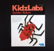 KidzLabs Spider Robot 4M Toy Building Kit Motor Powered Educational Ages Over 8