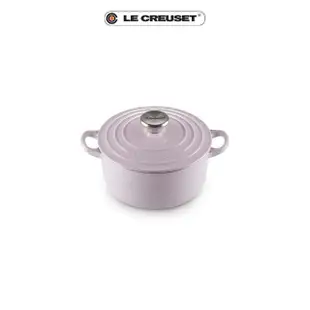 【Le Creuset】琺瑯鑄鐵鍋圓鍋18cm(辣椒紅/海岸藍/薰衣草/水霧白)