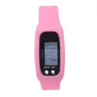 (rose)Smart Bracelet Watch Pedometer Wristband With Step&Calorie Counter GV