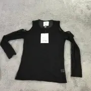Yoko Ono Shirt Mens Medium Mesh Cutout Shirt Black Sexy LBGTQ John Lennon Rare