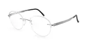 Silhouette Artline 5545 7000 Men's Glasses Silver Size 48 - Private Health Rebate - Blue Light Block Available