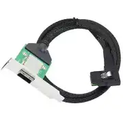 Mini SAS SFF-8088 Female to SAS 8087 Right Angle Server Adapter Conversion Cable