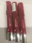 LOT OF 3 - REVLON COLORBURST BALM STAIN #125 Flirtatious NEW.