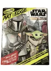 Crayola Art with Edge Star Wars The Mandalorian Coloring Book
