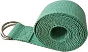Yardwe Yoga Stretching Strap d Ring Cotton Yoga Strap for Flexibility Strengthening Toning for Exercises
